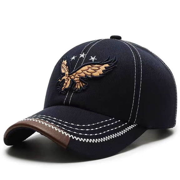 Adjustable Cap Eagle Embroidery Hat Baseball Cap Sunhat Sport Cotton Headdress Breathable Adjustable Outdoor Sun Daily Use