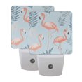 thumbnail image 7 of WOBOGO Flamingo Pattern with Tropical Leaves LED Night Light 2 Pcs Set 0.5 Watt Wall Plug in Dusk to Dawn Automatic Switch Soft White Light, 7 of 7