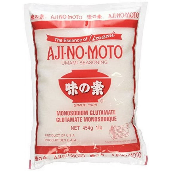 NineChef Bundle - Ajinomoto MSG in Plastic Bag 16 Ounce 1 NineChef Brand Long Handle Spoon
