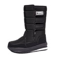 thumbnail image 3 of Botas de nieve de invierno a prueba de salpicaduras de tubo alto de talla grande para hombre y mujer, zapatos de algodón con puntos cálidos de terciopelo para parejas, 3 of 6