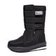 thumbnail image 3 of Botas de nieve de invierno a prueba de salpicaduras de tubo alto de talla grande para hombre y mujer, zapatos de algodón con puntos cálidos de terciopelo para parejas, 3 of 6