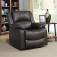 thumbnail image 4 of Relax-A-Lounger Pittsburg Recliner in Java Brown Faux Leather, 4 of 17