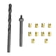 thumbnail image 5 of Herramienta de reparación de roscas, 12 piezas M4x0.7 Kit de reparación de roscas Inserto de rosca Durabilidad mejorada, 5 of 9