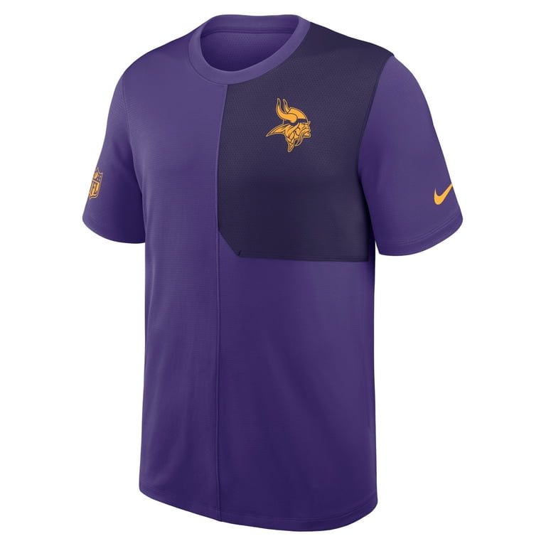 Men's Nike Purple Minnesota Vikings Sideline UV Performance