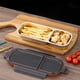 thumbnail image 1 of Fiambrera de Acero Inoxidable con Tapa | Fiambrera Bento Hermética de 2 o 3 Compartimentos | Acero Inoxidable 304 de Pvc Apto para Uso Alimentario | Recipiente Reutilizable Apto para Microondas para, 1 of 6