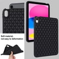 thumbnail image 2 of Allytech Case for iPad Air 11 Inch 2024, Slim Luxury Diamond Pattern [Camera Protection] Shockproof Soft TPU Back Case Compatible with Apple iPad Air 11 (2024) - Black, 2 of 7