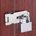 thumbnail image 2 of Thick Stainless Steel Lock Plate Furniture Accessories Anti-theft Door Lock, 2 of 7