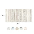 thumbnail image 3 of VUNATE 2.6'x8' Runner Rugs for Hallway Machine Washable Runner Boho Moroccan Area Rug Runner Soft Neutral Geometric Bohemian Carpet Distressed Rugs for Bedroom Bedside Laundry Kitchen Rug Brown, 3 of 5