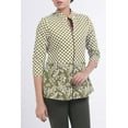 thumbnail image 1 of Women's Jacket OFF WHITE OLIVE PRINT, 1 of 3
