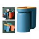thumbnail image 5 of Soporte de Cepillo Macarena Montado en La Pared con Taza de Gárgaras Azul, 5 of 8