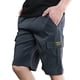 thumbnail image 5 of pstuiky Pantalones cortos deportivos para hombre, Pantalones cortos casuales de moda para hombre con cordón elástico estampado y bolsillos Pantalones cortos de golf, 5 of 6