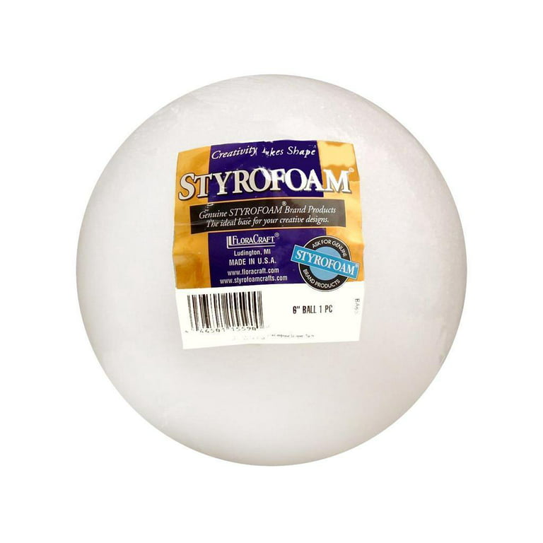 Hygloss® 6 Craft Foam Balls, 6ct.