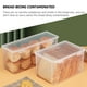 thumbnail image 3 of OUNONA 3Ud Para Pan Con Simple Y Para Guardar En Cocina Ordenada, 3 of 8