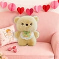 thumbnail image 5 of Cute Teddy Bear Plush Stuffed Animal, 9.84 Inches Soft Furry Companion Bear for Home Office Bedroom Sofa, Valentine’s Day Christmas Housewarming, Hypoallergenic Low Maintenance Plush Accent, 5 of 6