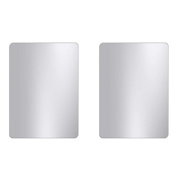 Calcomanías de la pared de plata Patrón de espejo Apartamento Decoración de apartamentos Pegatinas AS Decoración para el hogar Calcomanía para sala de estar Dormitorios 2 piezas sidaley HA011927-00