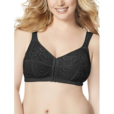 Women's Front Close Wireless Bra, Style 1107 (Best Fitting Bras For Bigger Sizes)