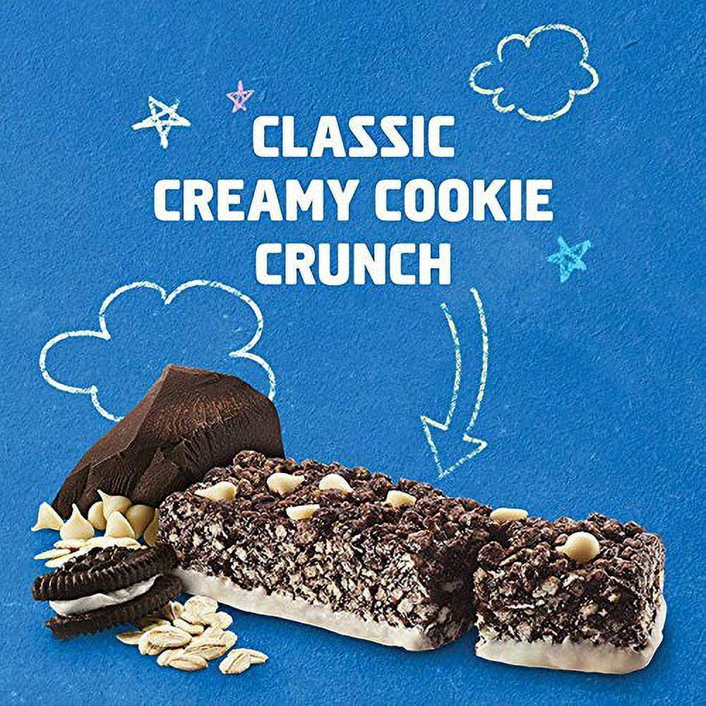 Clif Kid Zbar - Protein Granola Bars - Cookies And Creme Flavor (1.27 Ounce Gluten Free Bars, Lunch Box Snacks, 10 Count)