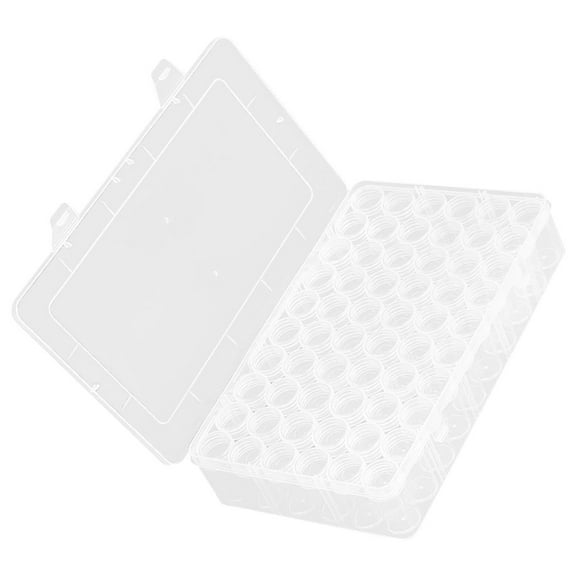 MLINS  Beaded Storage Box Bottle Organizer Beads for Crafts Tool Boxes Transparent