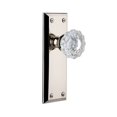 thumbnail image 3 of Grandeur 822704 Fifth Avenue Solid Brass Rose Passage Door Knob Set - Nickel, 3 of 7