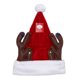 thumbnail image 4 of Sombrero Navideño Holiday Time Gorro de Santa Claus con cuernos de reno 43 18 cm, 4 of 4
