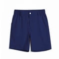 thumbnail image 4 of Hurxie Mens Stretch Golf Shorts with Pockets 7 Inch Inseam Lightweight Dress for Hiking Work Casual Navy,L, 4 of 7