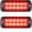 B, variant on Pack of 2 Aluminum Housing Red LED Trailer Lights - 12-24V 36W Ultra-Slim Strobe Lights for Trucks, Vans & RVs, DOT Compliant（Red）