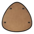 thumbnail image 4 of Kate and Laurel Rollo Framed Triangle Mirror, Black 24x24, 4 of 8