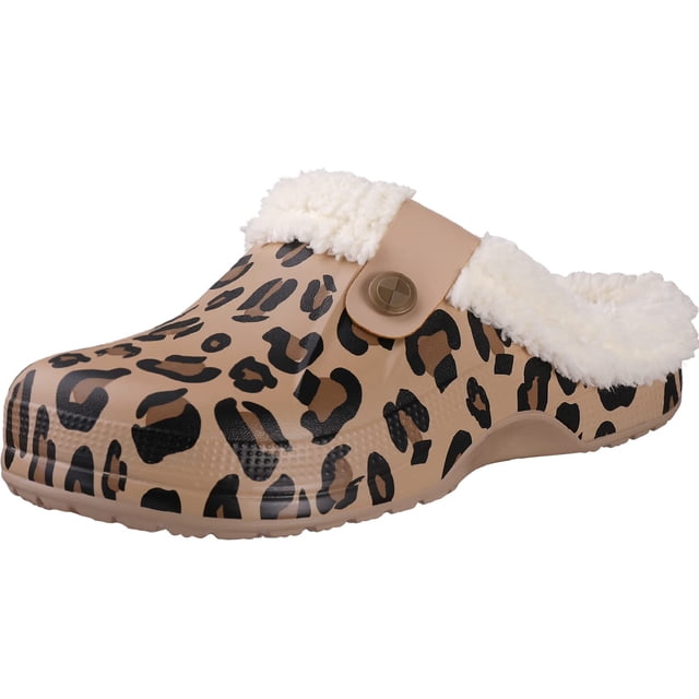 Pantuflas de algodón con suela de goma Pallene para mujer, cálidas, antideslizantes, impermeables, para el hogar, resistentes al desgaste, para exteriores, cómodas