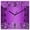 Purple, variant on Modern Purple Wooden Wall Clock Silent Non Ticking, Abstract Diamond Luxury Gradient Square Wall Clocks Battery Operated, Decor Clock for Home Office, Living Room, Kitchen, 10 Inch