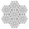 thumbnail image 3 of 10PCS Hexagonal Shaped Pond Fish Guard 10PCS Pond Fish Guard Guard Protector Park Pond Protector Pond Floating Net For Pond Garden Park, 3 of 9