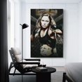 thumbnail image 3 of PPHAOSHO Ronda Rousey Professional Wrestler Poster frameless Painting Canvas Wall Posters Art Picture Print Modern Home Decor 8x12inch, 3 of 7