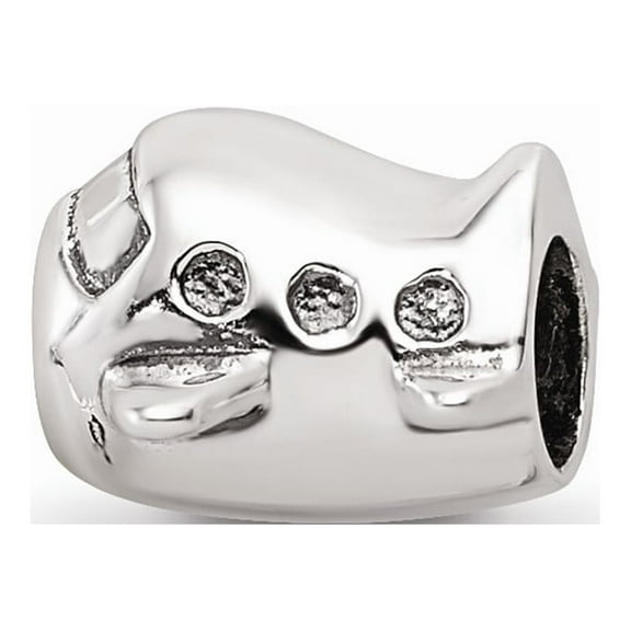 925 Sterling Silver Reflections Kids Airplane Bead; for Adults and Teens; for Women and Men