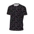 thumbnail image 6 of Wukai Cool Skull Love Print Men's Short-Sleeved Mesh T-Shirt,Quick-Dry Short Sleeve Workout T-Shirt-3X-Large, 6 of 8