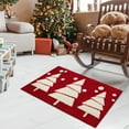 thumbnail image 5 of XEOVHV Christmas Welcome Doormat Merry Christmas Front Door Mat Red Non-Slip Door Rugs Indoor Outdoor Carpet Floor Mat for Farmhouse Home Office Yard Garden Decor, 15.7 x 23.6 in, 5 of 5
