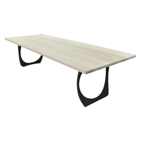 SATUS WHITE OAK RECTANGULAR CONFERENCE TABLE - 78"