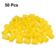 thumbnail image 6 of Motoforti Universal Tire Valve Stem Caps Car Accessories Plastic Yellow 50pcs, 6 of 6