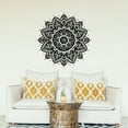 thumbnail image 1 of Wall Decal Mandala Vinyl Sticker Decals Lotus Flower Home Decor Boho Bohemian Bedroom Ornament Moroccan Pattern Namaste Yoga Studio, 1 of 1