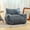 Gray, variant on JESTOP Bean Bag Chair for Adults with Armrests, Lazy Floor Sofa Cozy Single Cloud Mini Couch, Corduroy Reading Chair for Living Room Bedroom
