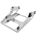 thumbnail image 3 of Chrome Two-Up Tour Pack Pak Mounting Luggage Rack Detachable ＆ 4 Point Docking Hardware Kit Compatible with Harley Touring Road King Electra Road Street Glide 2014-2022, 3 of 4