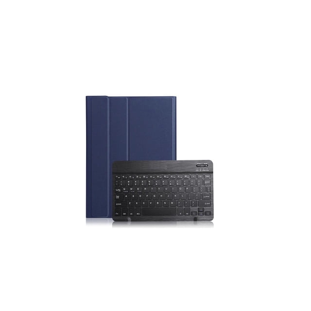 Keyboard Case for Samsung Galaxy Tab A 8.0 inch 2019 with S Pen Hoder Model SM-P200 Wi-Fi / SM-P205 LTE Slim Shell Lightweight Stand Cover with Backlit Detachable Wireless Bluetooth Keyboard