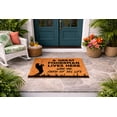thumbnail image 5 of A Great Fisherman Lives Here With The Catch Of His Life - Brown Coir PVC Outdoor Doormat (36x60 inches), 5 of 5
