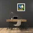 thumbnail image 3 of Baldwin, Marcia 12x12 White Modern Wood Framed Museum Art Print Titled - Rooster Walk, 3 of 4