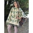 thumbnail image 2 of Jacquard Tapestry Woven Poncho, 50x60, Photo, Designs, Walmart Custom, 100% Cotton, Unisex, Adult, Teen., 2 of 4