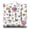 Colorfu, variant on Desert Style Meditation Pouf - Oversized Square Floor Pillow, Retro Cactus Design, 9-Point Tufting for Even Filling, Ideal for Office or Living Room