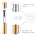 thumbnail image 4 of Sunjoy Tech 5ml Portable Mini Refillable Perfume Atomizer Bottle，Atomizer Perfume Bottle,Refillable Perfume Spray, Scent Pump Case, Perfume Atomizer Refillable Travel, 4 of 8