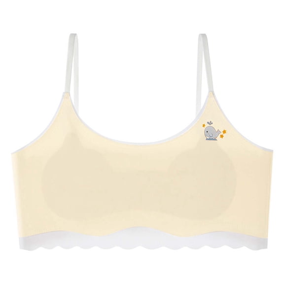 Sleep Underwear Kids , Kids Underwear Girls Growth Support Bra for Preteen Girls Adjustable Lightweight Bralette for Junior High School Comfort