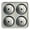 D, variant on RUIQPGRT Golf Ice Cube Tray 3D, Ice Ball Cube Mold with Funnel for Cocktails, Bourbon,Brandy, Whiskey Gifts for Men, Silicone Fun Shapes (Grey)