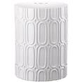 thumbnail image 2 of Safavieh Melody Glazed Ceramic Decorative Garden Stool Antique White, 2 of 3