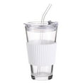 thumbnail image 1 of Taza de café de 450 ml, taza de leche, taza de té, vaso, taza con pajita, taza con tapa, taza de bebida con portavasos, 1 of 5