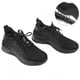 thumbnail image 4 of Zapatos de seguridad para hombre con puntera de acero, transpirables, antigolpes, antipinchazos y amortiguados (41), 4 of 14
